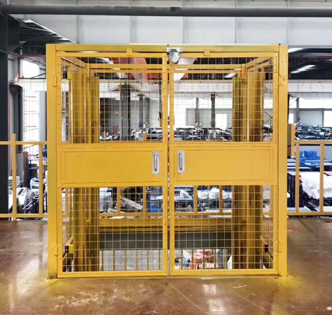 汕尾智能导轨式升降机亮相